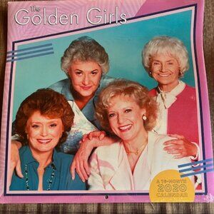 Vintage Golden Girls 2020 16-Month Wall Calendar–Sealed, 12" x 24", Collectible